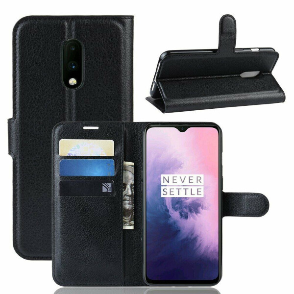 

Чехол-книжка Deexe Book Type для OnePlus 7 - Black
