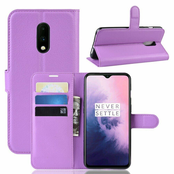 

Чехол-книжка Deexe Book Type для OnePlus 7 - Purple