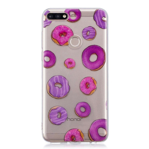 

Силиконовый (TPU) чехол Deexe Pretty Glossy для Huawei Y7 2018 / Y7 Prime 2018 / Honor 7C Pro - Doughnut