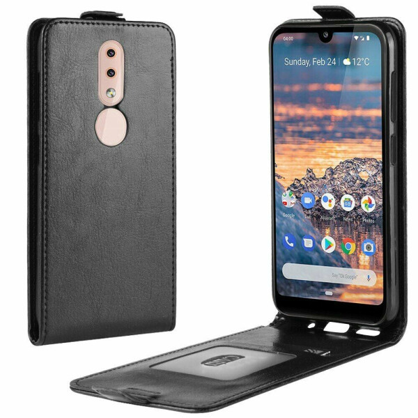 

Чехол Deexe Flip Case для Nokia 4.2 - Black