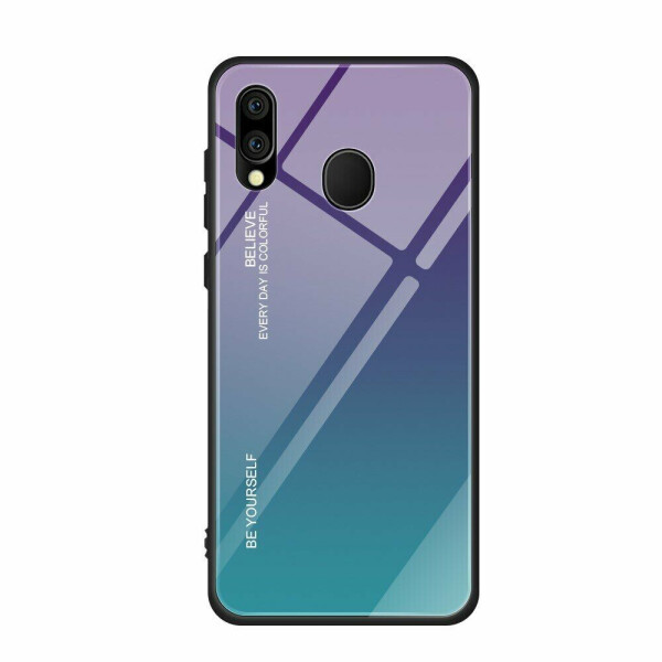 

Защитный чехол Deexe Gradient Color для Samsung Galaxy M20 (M205) - Purple / Cyan