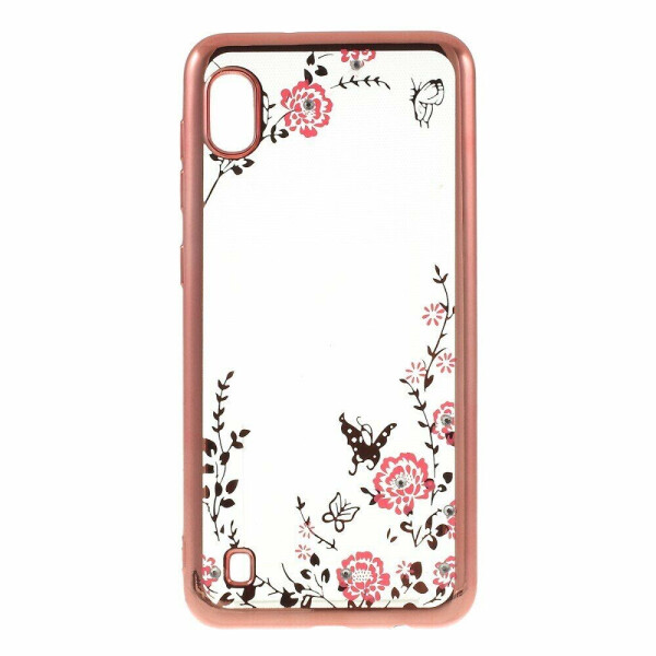

Силиконовый (TPU) чехол Deexe Shiny Cover для Samsung Galaxy A10 (A105) - Rose Gold