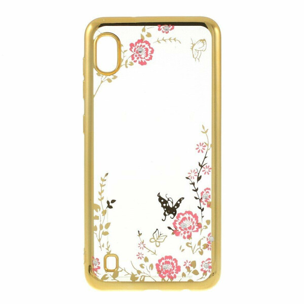 

Силиконовый (TPU) чехол Deexe Shiny Cover для Samsung Galaxy A10 (A105) - Gold