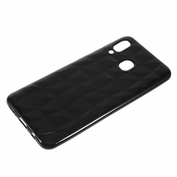 

Силиконовый (TPU) чехол UniCase 3D Diamond Grain для Samsung Galaxy A30 (A305) - Black