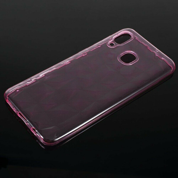 

Силиконовый (TPU) чехол UniCase 3D Diamond Grain для Samsung Galaxy A30 (A305) - Pink