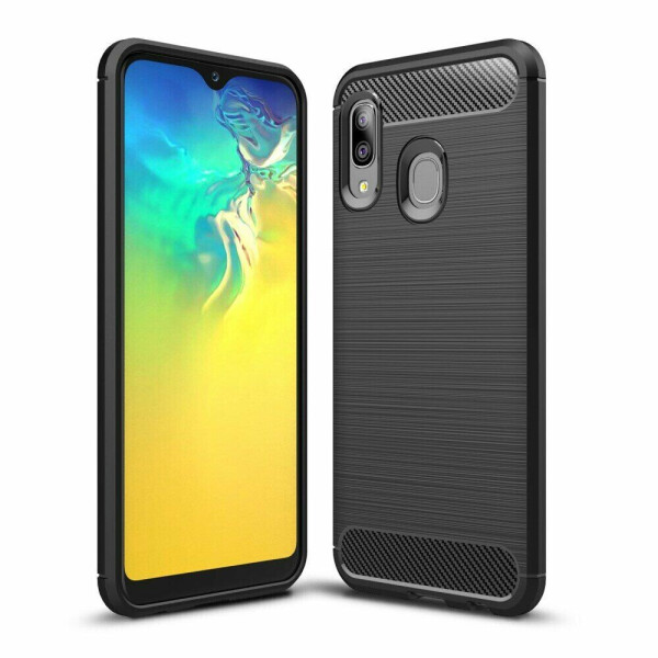 

Защитный чехол UniCase Carbon для Samsung Galaxy A20e - Black