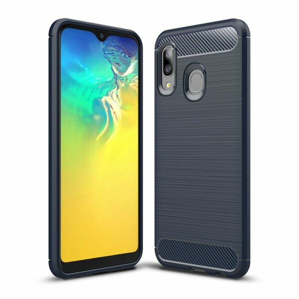 

Защитный чехол UniCase Carbon для Samsung Galaxy A20e - Dark Blue
