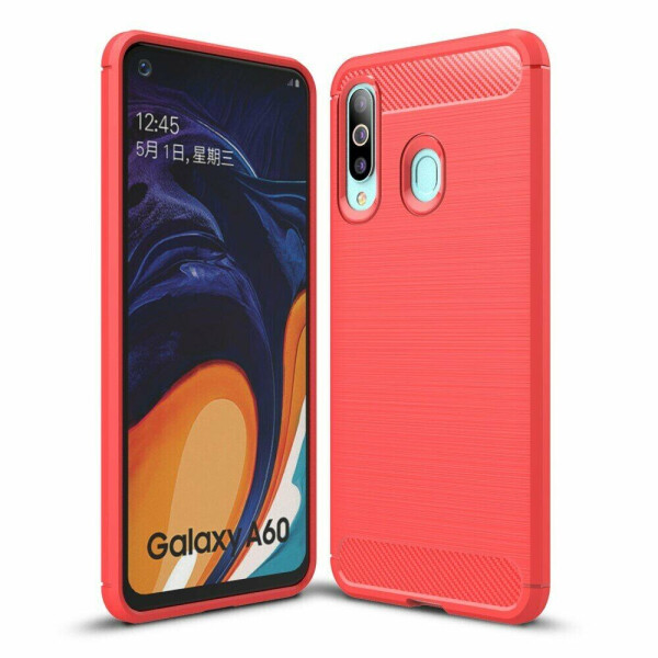 

Защитный чехол UniCase Carbon для Samsung Galaxy A60 (A605) - Red