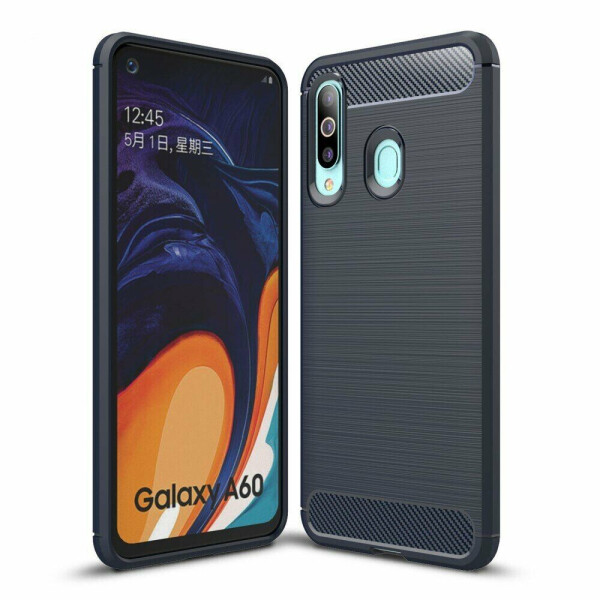 

Защитный чехол UniCase Carbon для Samsung Galaxy A60 (A605) - Dark Blue