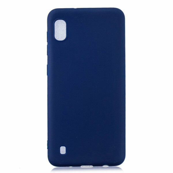 

Силиконовый (TPU) чехол Deexe Matte Case для Samsung Galaxy A10 (A105) - Dark Blue