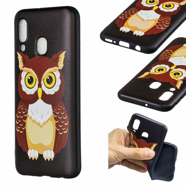 

Силиконовый (TPU) чехол UniCase Color Style для Samsung Galaxy A40 (А405) - Lovely Owl