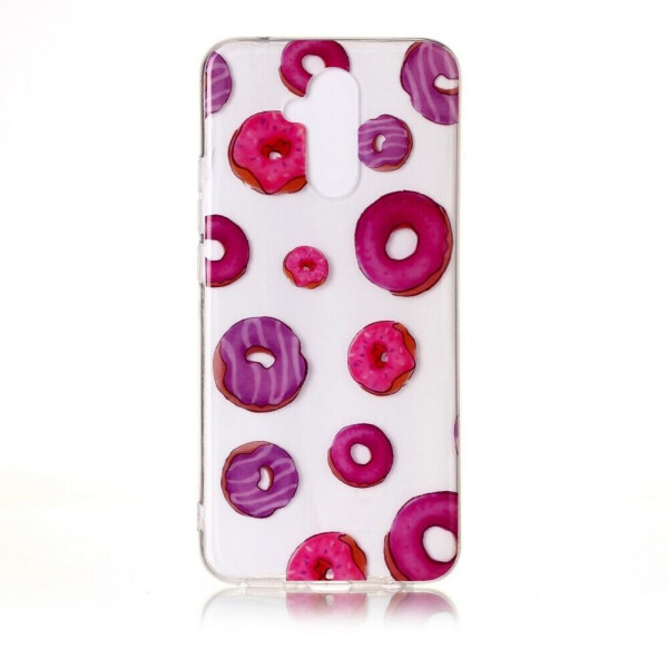 

Силиконовый (TPU) чехол Deexe Pretty Glossy для Huawei Mate 20 Lite - Donuts