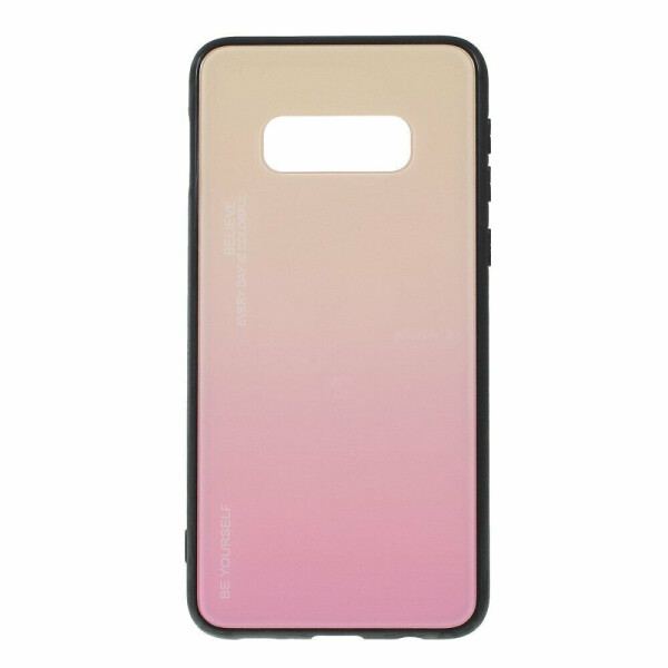 

Защитный чехол Deexe Gradient Color для Samsung Galaxy S10e (G970) - Gold / Pink