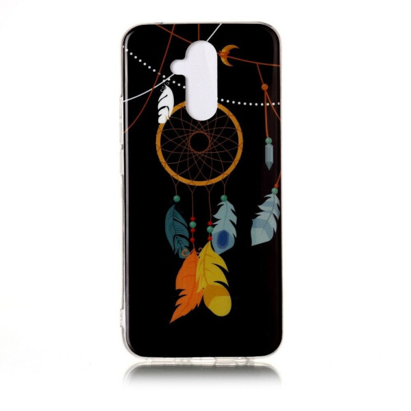 

Силиконовый (TPU) чехол Deexe LumiCase для Huawei Mate 20 Lite - Feather Dream Catcher