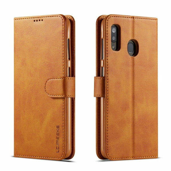 

Чехол LC.IMEEKE Wallet Case для Samsung Galaxy A40 (А405) - Brown