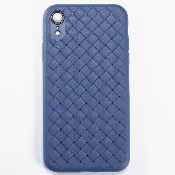 

Силиконовый чехол BENKS Woven Texture для Apple iPhone XR - Blue