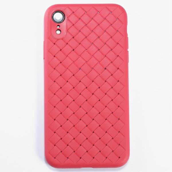 

Силиконовый чехол BENKS Woven Texture для Apple iPhone XR - Red