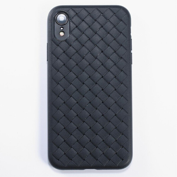 

Силиконовый чехол BENKS Woven Texture для Apple iPhone XR - Black