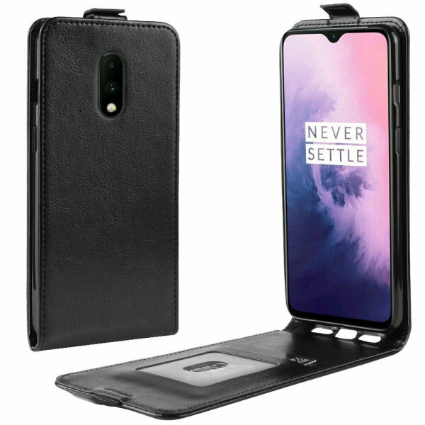 

Чехол Deexe Flip Case для OnePlus 7 - Black