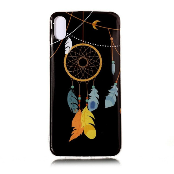

Силиконовый (TPU) чехол Deexe LumiCase для Apple iPhone XR - Feather Dream Catcher