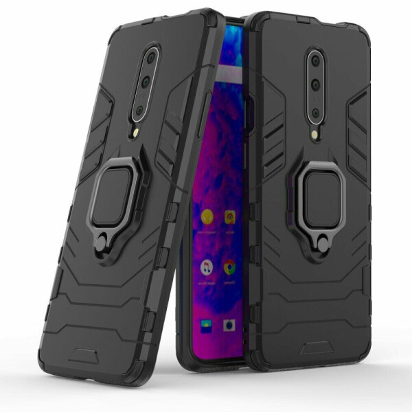 

Защитный чехол Deexe Hybrid Case для OnePlus 7 Pro - Black