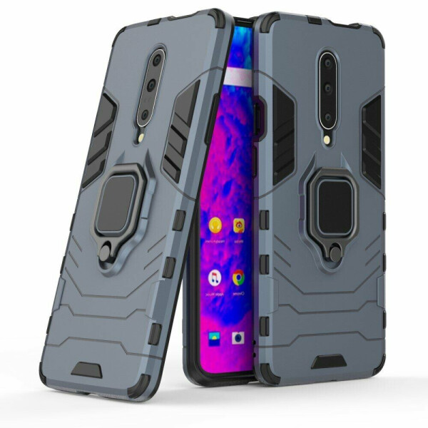 

Защитный чехол Deexe Hybrid Case для OnePlus 7 Pro - Dark Blue