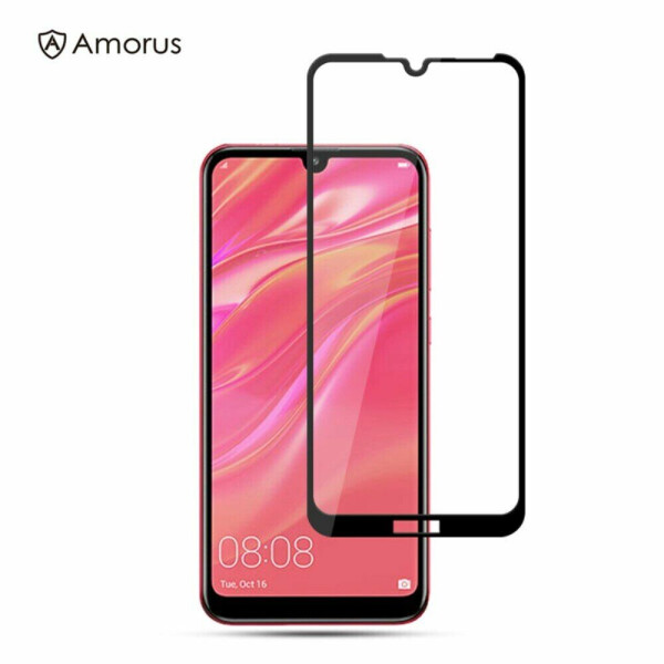 

Защитное стекло AMORUS Full Glue Tempered Glass для Huawei Y7 (2019) - Black