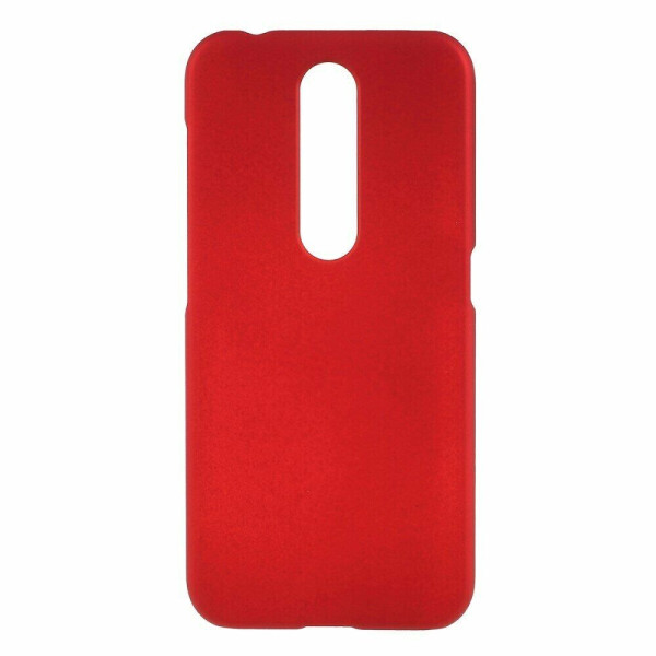 

Пластиковый чехол Deexe Hard Shell для Nokia 4.2 - Red