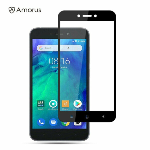 

Защитное стекло AMORUS Full Glue Tempered Glass для Xiaomi Redmi Go - Black