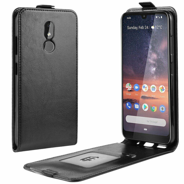 

Чехол Deexe Flip Case для Nokia 3.2 - Black