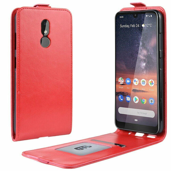 

Чехол Deexe Flip Case для Nokia 3.2 - Red