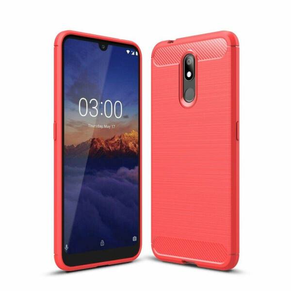 

Защитный чехол UniCase Carbon для Nokia 3.2 - Red