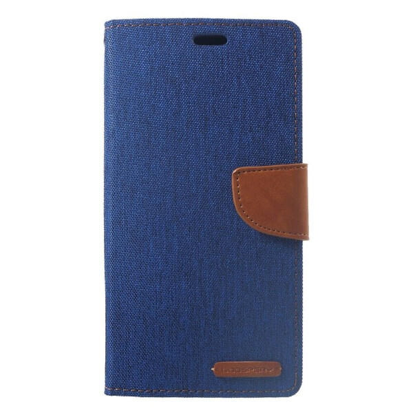 

Чехол-книжка MERCURY Canvas Diary для Apple iPhone Xs Max - Light Blue