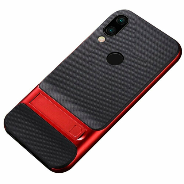 

Защитный чехол ELEGANCE Grid Pattern для Xiaomi Redmi Note 7 / Note 7 Pro - Red