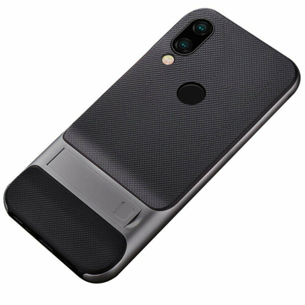 

Защитный чехол ELEGANCE Grid Pattern для Xiaomi Redmi Note 7 / Note 7 Pro - Grey