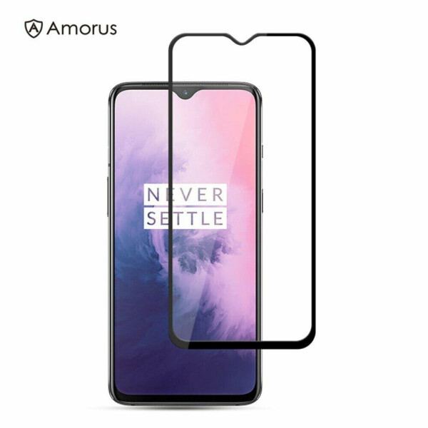 

Защитное стекло AMORUS Full Glue Tempered Glass для OnePlus 7 - Black