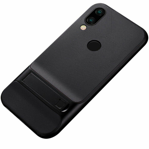 

Защитный чехол ELEGANCE Grid Pattern для Xiaomi Redmi Note 7 / Note 7 Pro - Black
