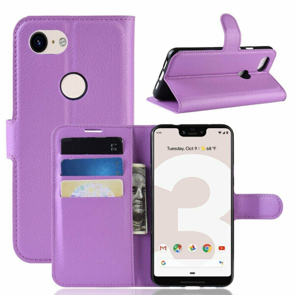 

Чехол-книжка Deexe Book Type для Google Pixel 3a XL - Purple