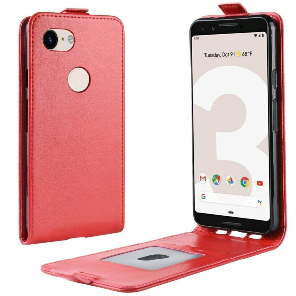 

Чехол Deexe Flip Case для Google Pixel 3a - Red