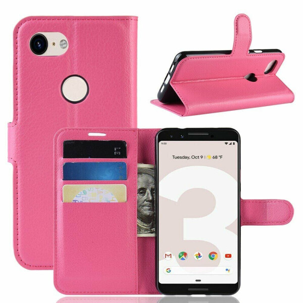 

Чехол-книжка Deexe Book Type для Google Pixel 3a - Rose