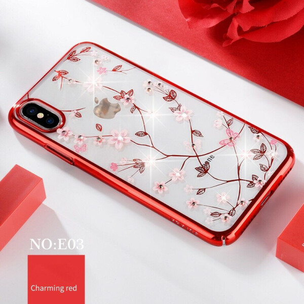 

Пластиковый чехол SULADA Tree Series для Apple iPhone Xs Max - Red