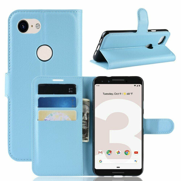 

Чехол-книжка Deexe Book Type для Google Pixel 3a - Blue