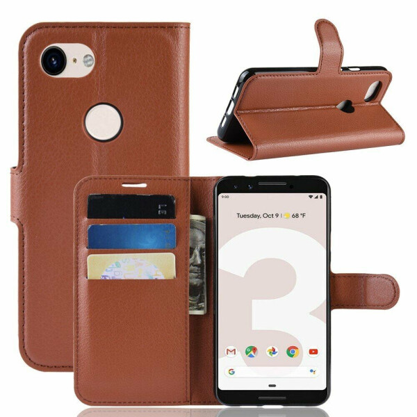 

Чехол-книжка Deexe Book Type для Google Pixel 3a - Brown