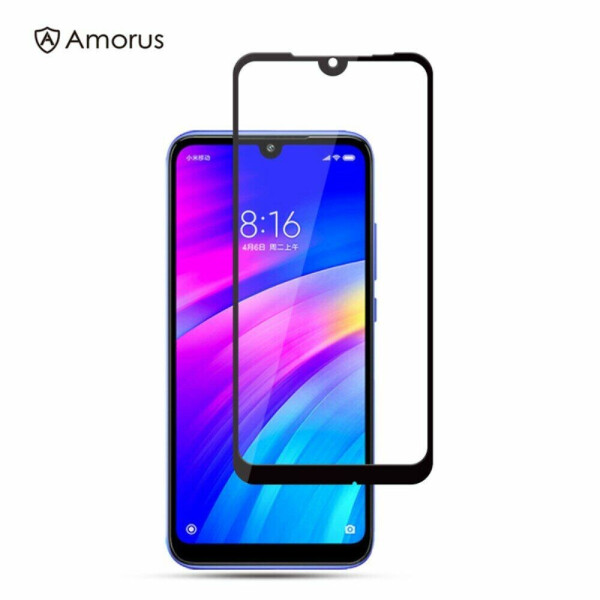 

Защитное стекло AMORUS Full Glue Tempered Glass для Xiaomi Redmi 7 - Black