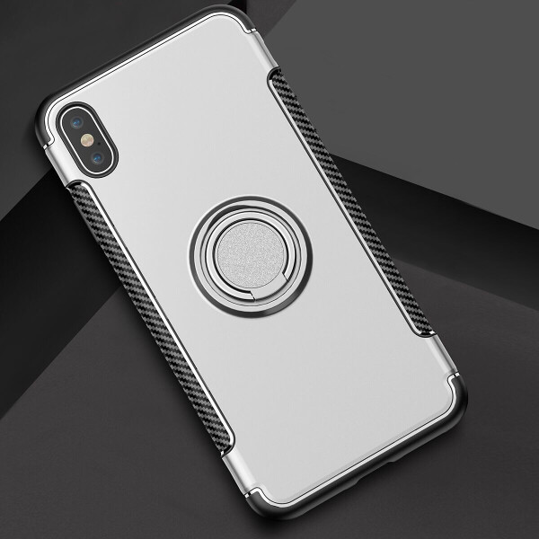 

Защитный чехол UniCase Mysterious Cover для Apple iPhone Xs Max - Silver