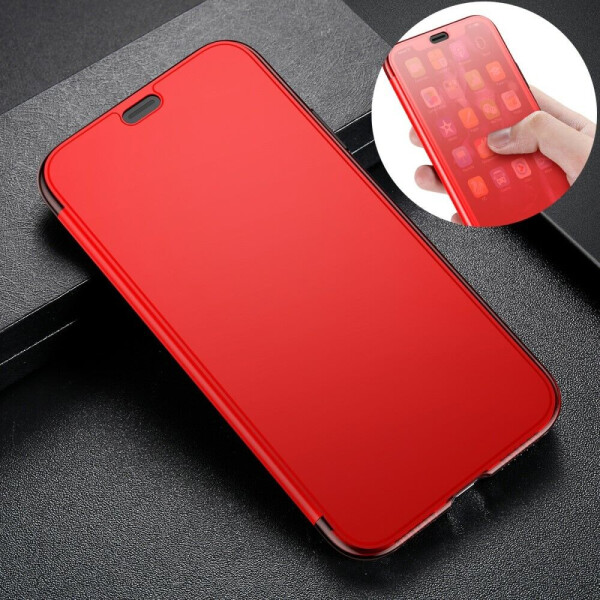 Чехол BASEUS View Window для Apple iPhone Xs Max - Red