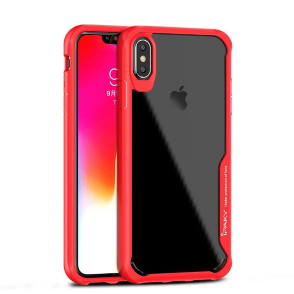 

Защитный чехол для IPAKY Clear BackCover Apple iPhone Xs Max - Red