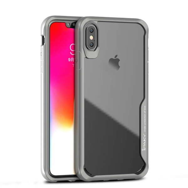 

Защитный чехол для IPAKY Clear BackCover Apple iPhone Xs Max - Grey