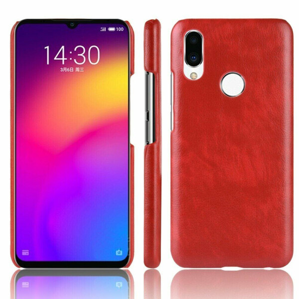 

Защитный чехол Deexe Leather Back Cover для Meizu Note 9 - Red