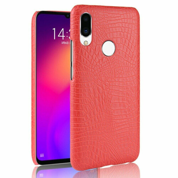

Защитный чехол Deexe Croco Style для Meizu Note 9 - Red